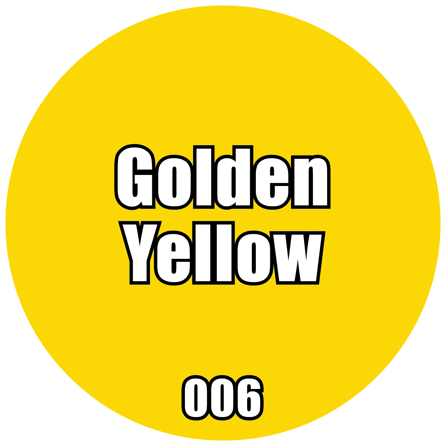 006-Pro Acryl Golden Yellow