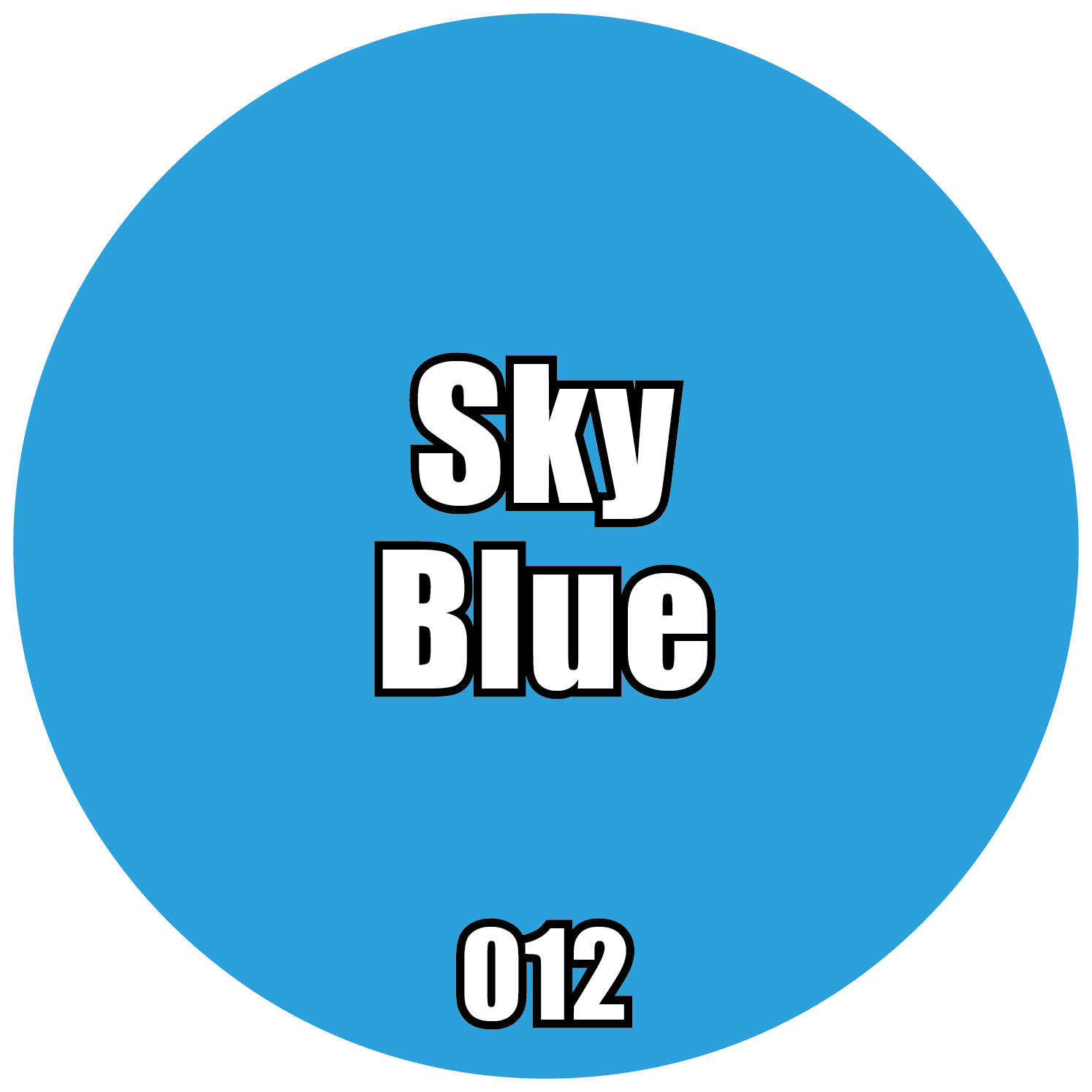 012-Pro Acryl Sky Blue