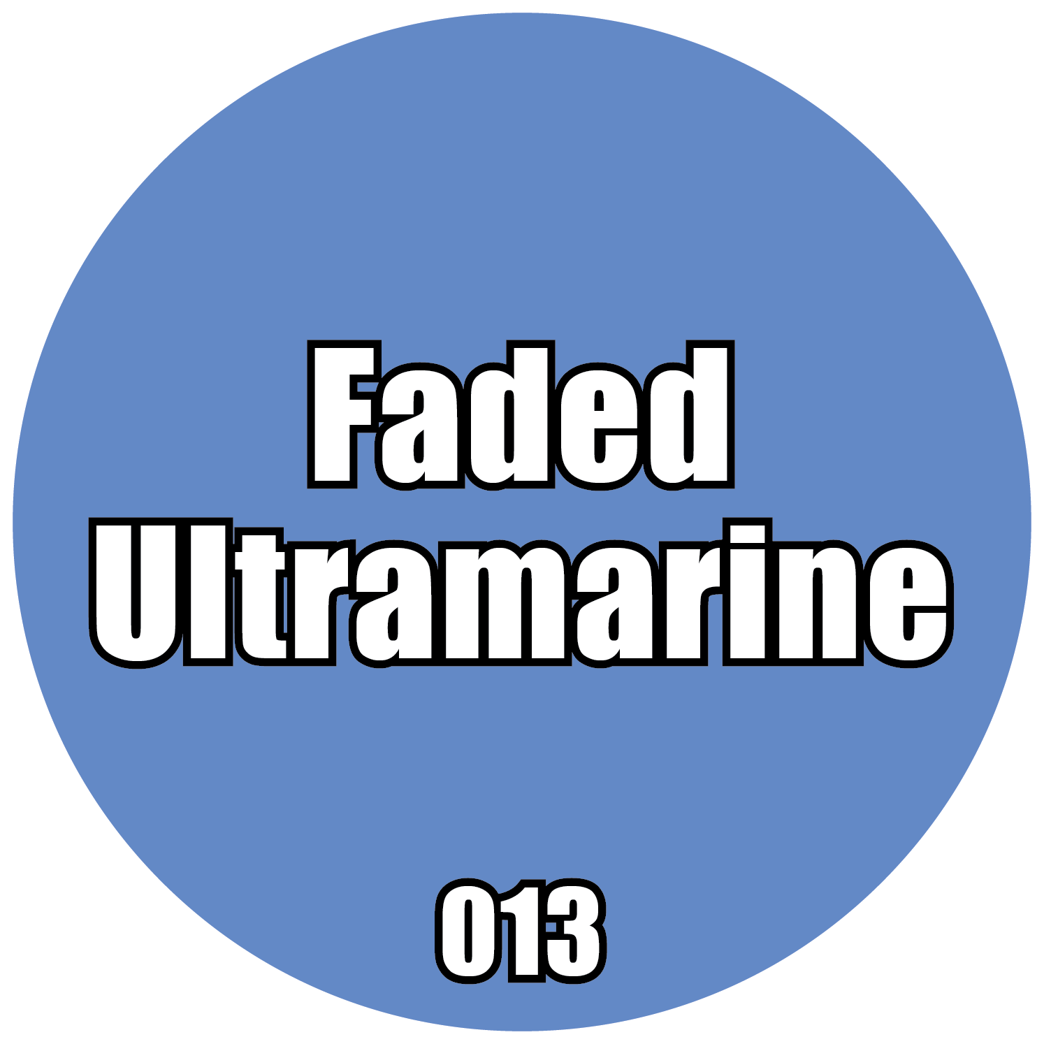 013-Pro Acryl Faded Ultramarine