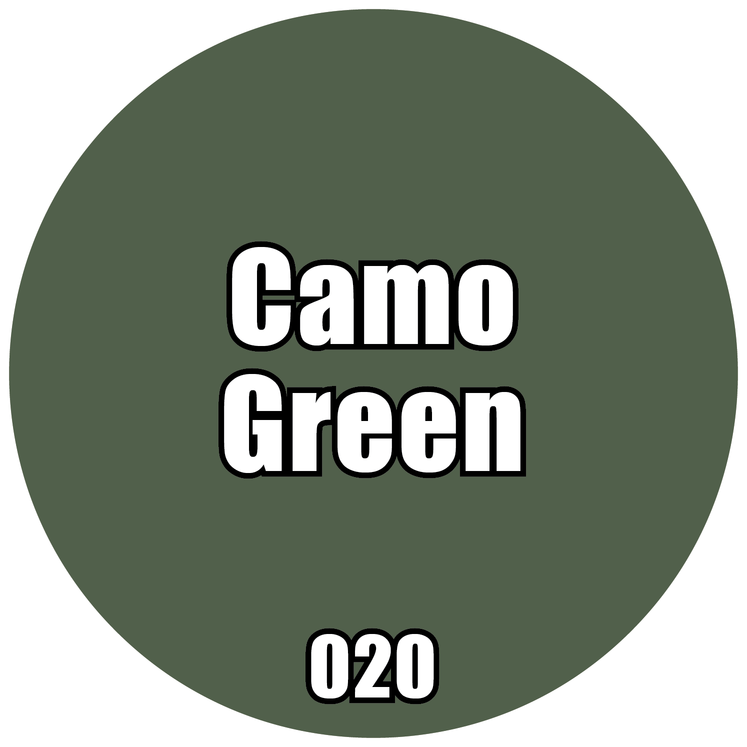 020-Pro Acryl Camo Green