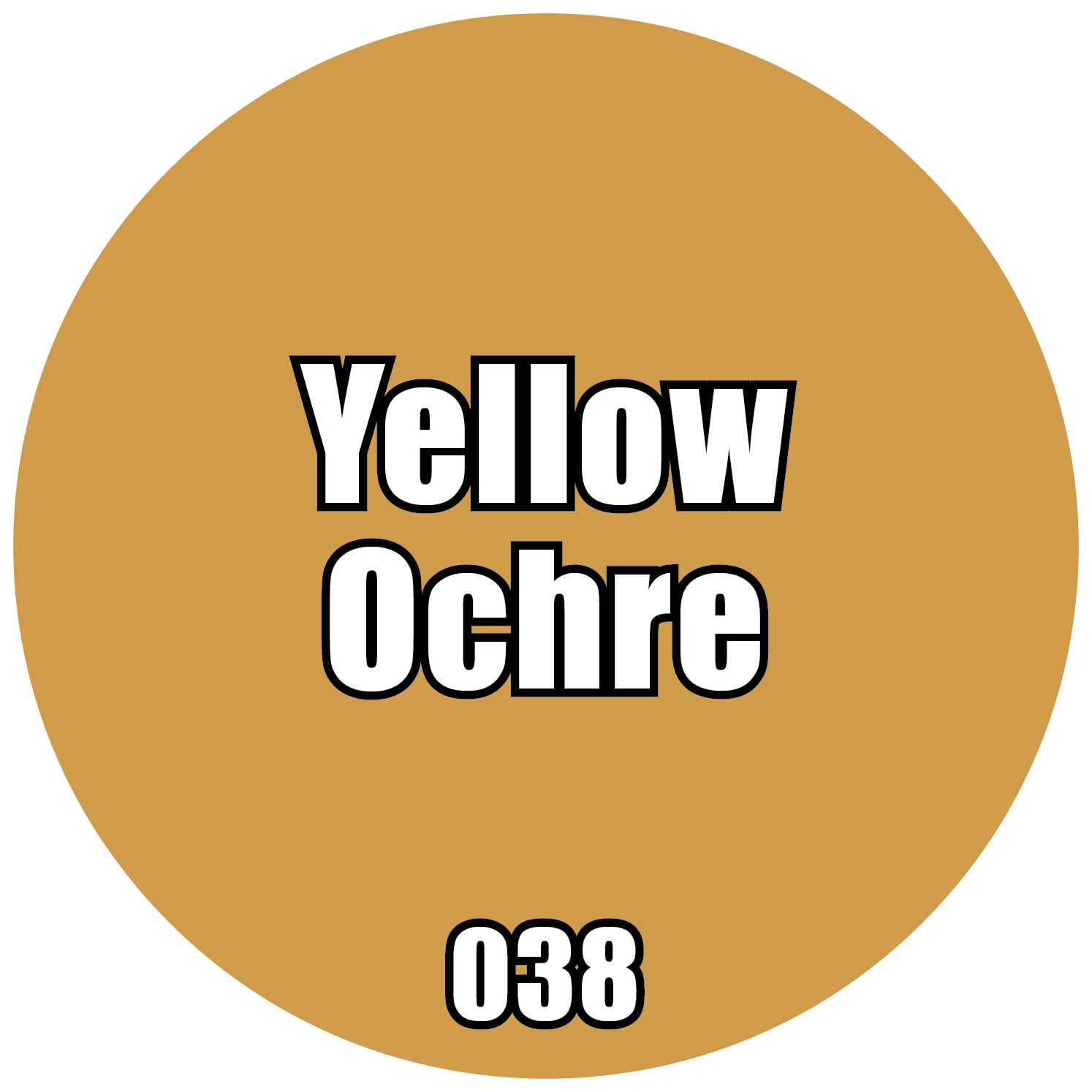 038-Pro Acryl Yellow Ochre