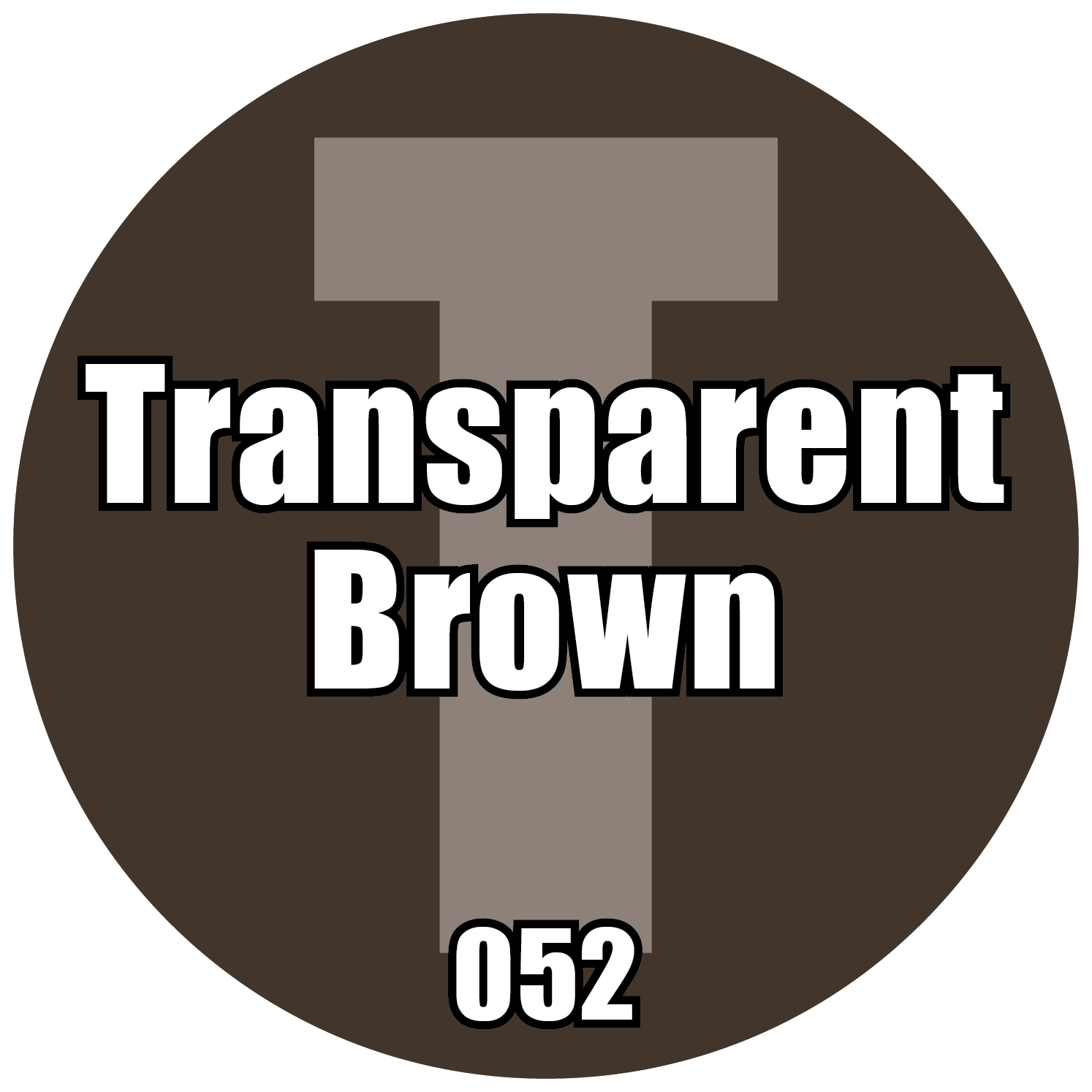 052-Pro Acryl Transparent Brown