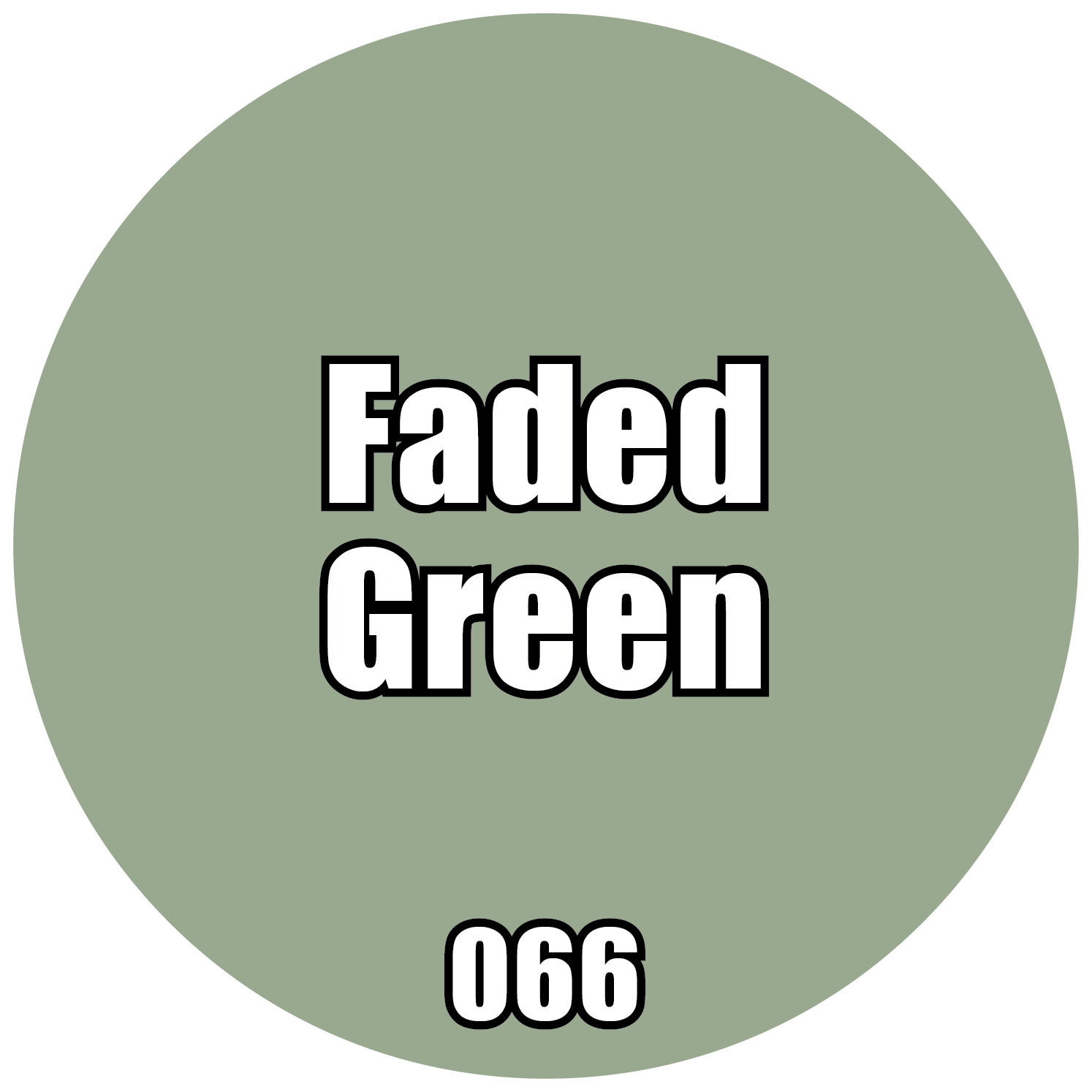 066 - Pro Acryl Faded Green