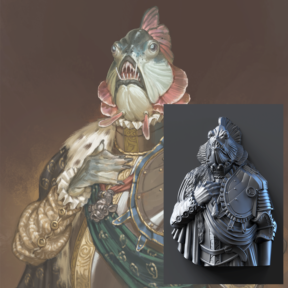 Frameable #1 - Sir Viathan