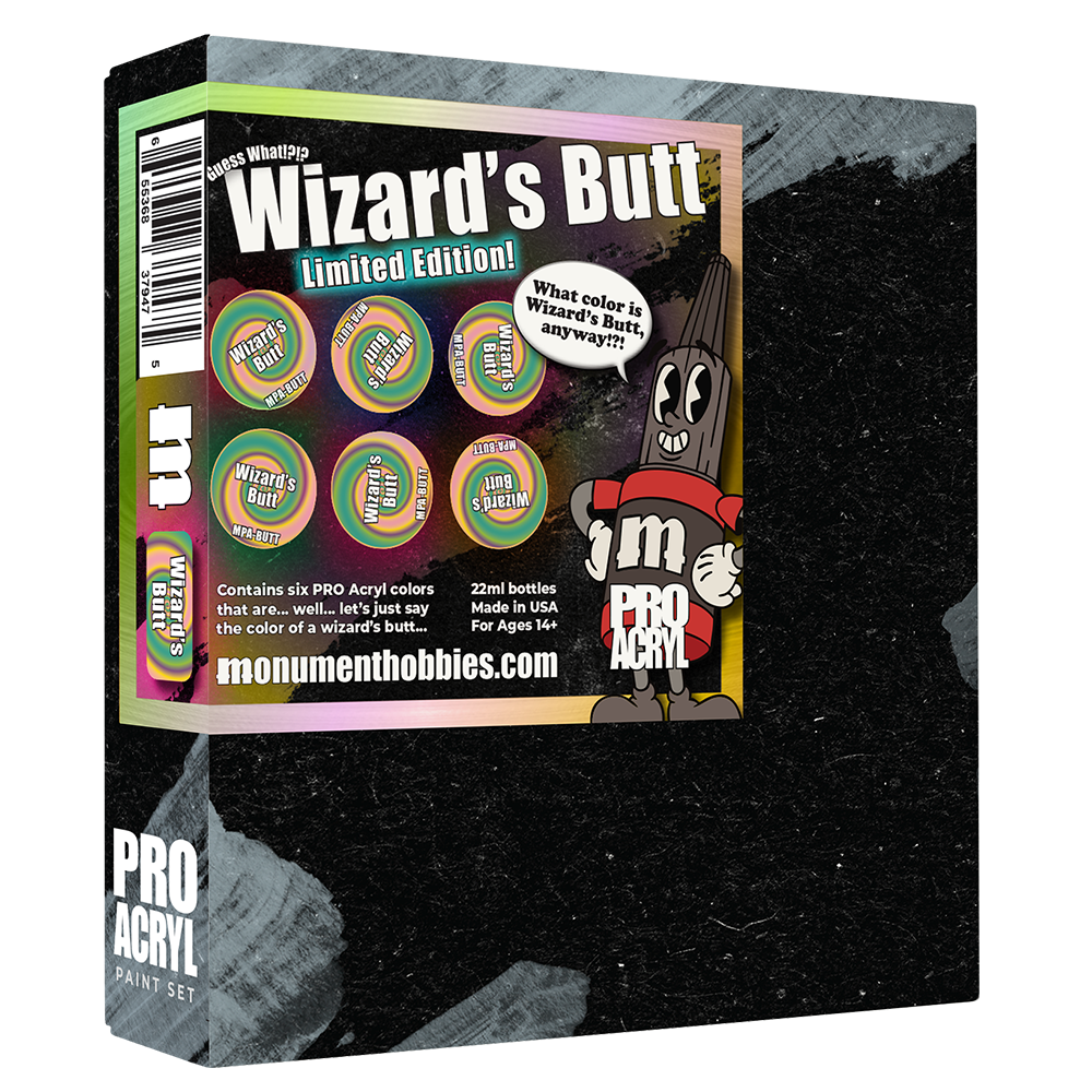 Pro Acryl Wizard's Butt Set!