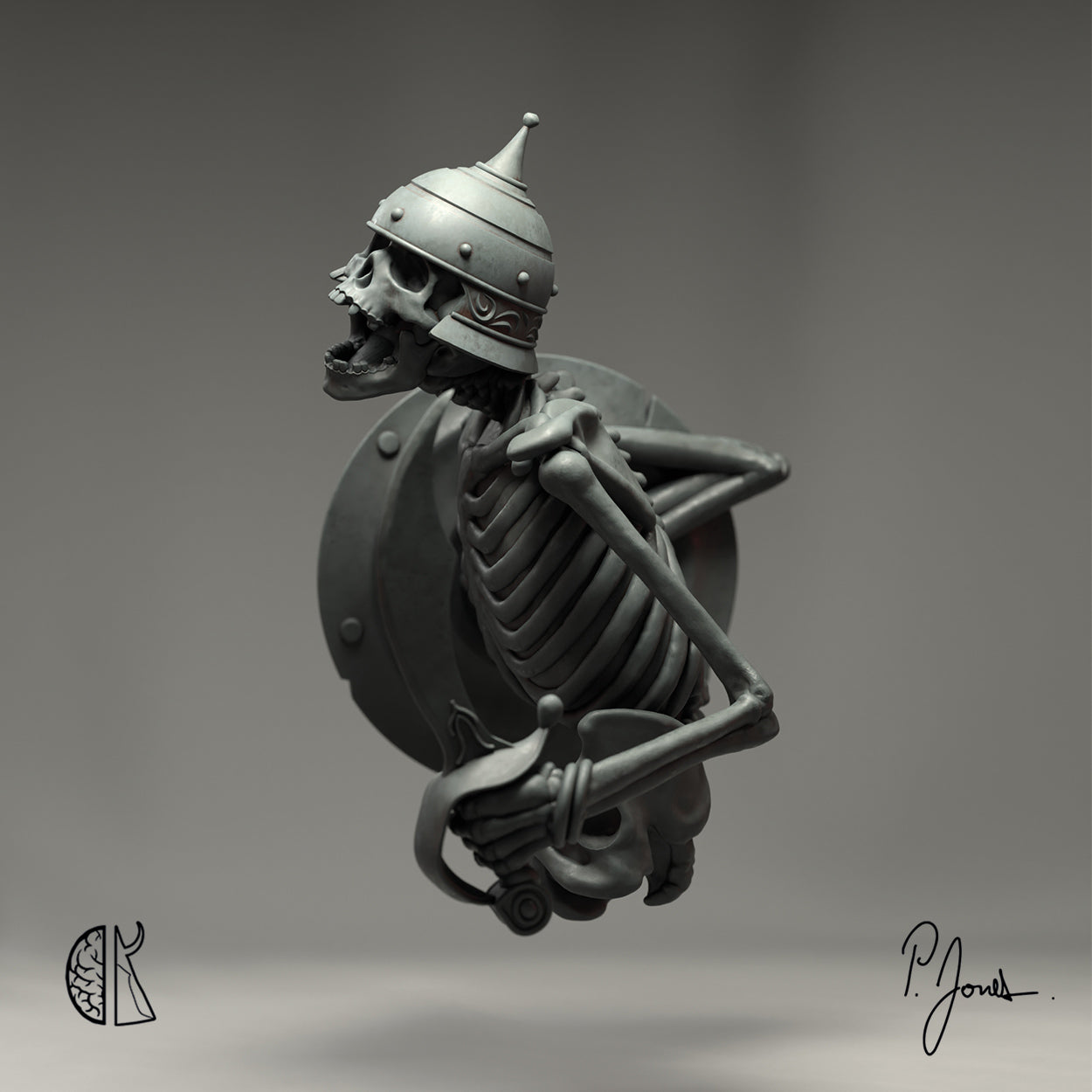 Skeleton Bust