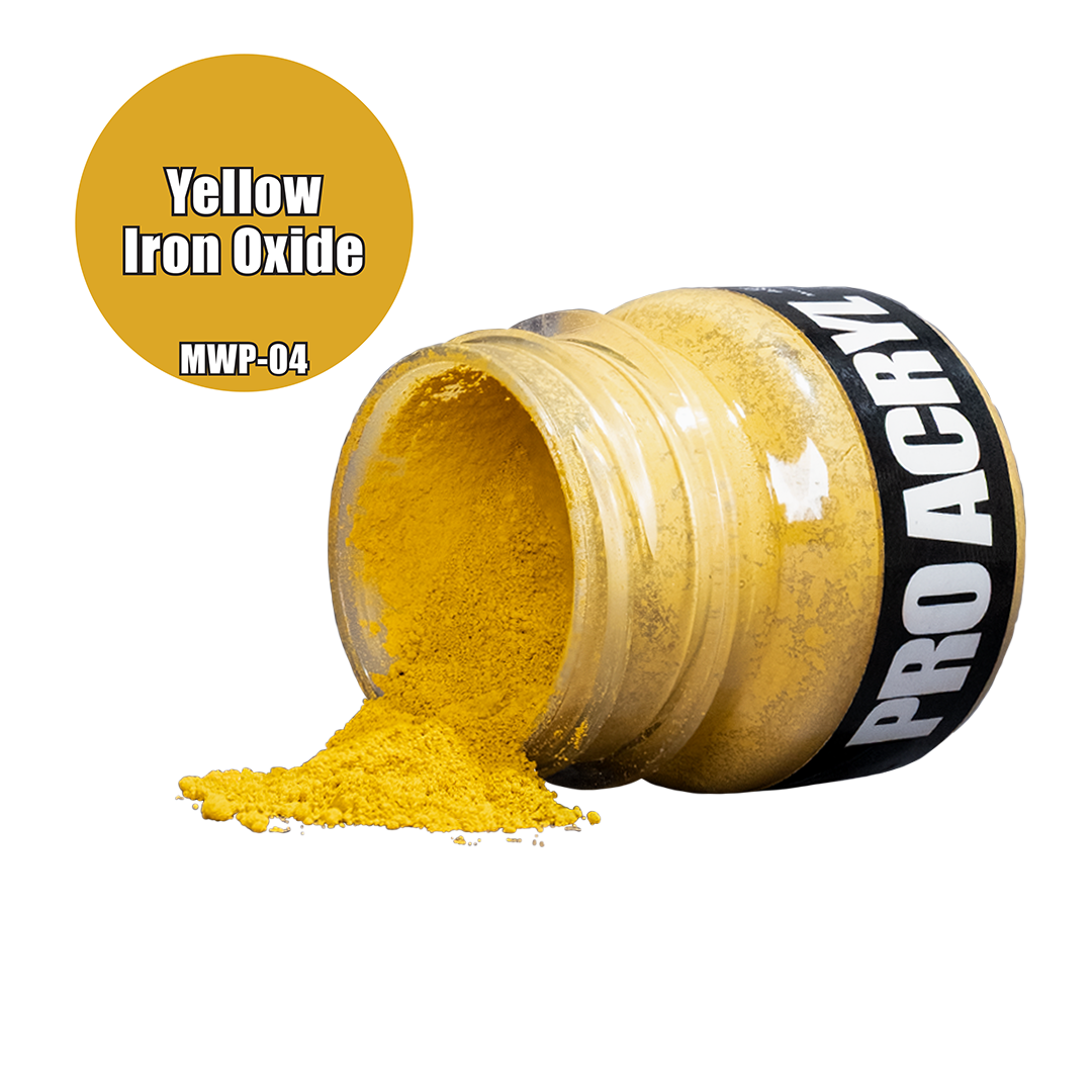 PRO Acryl Weathering Pigments 04 - Yellow Iron Oxide