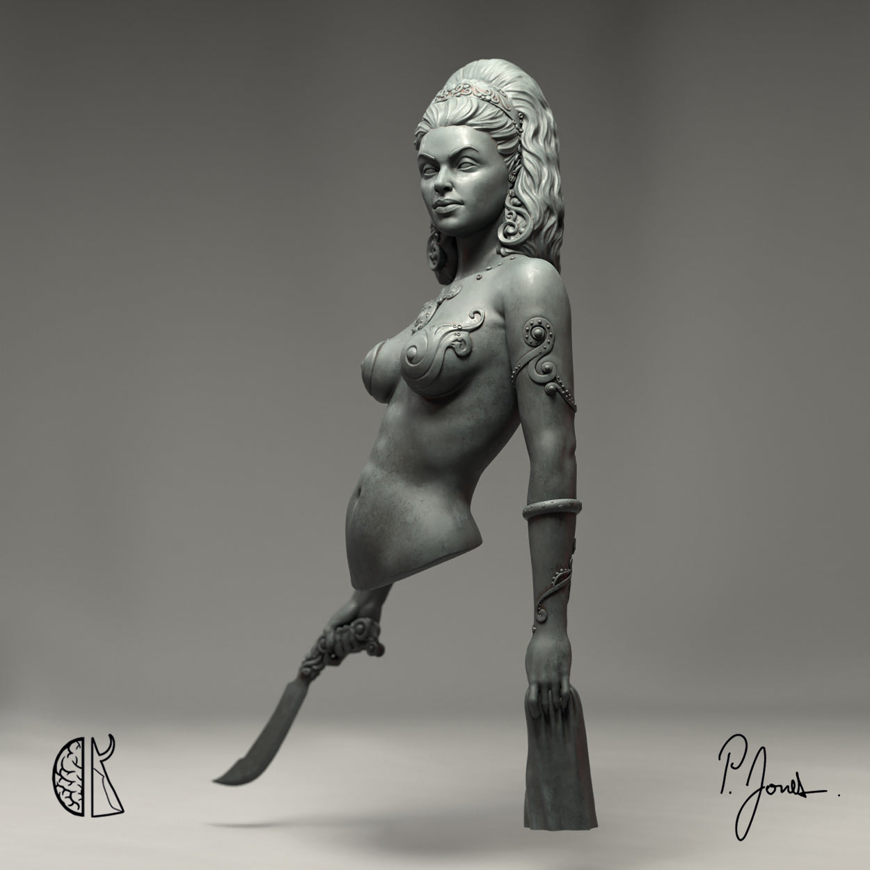 Blood Temple Bust