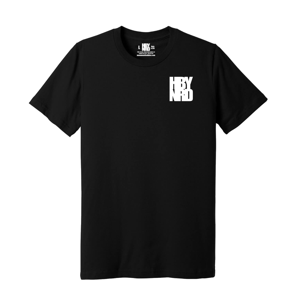 Hobby Nerd Tee - Small Logo