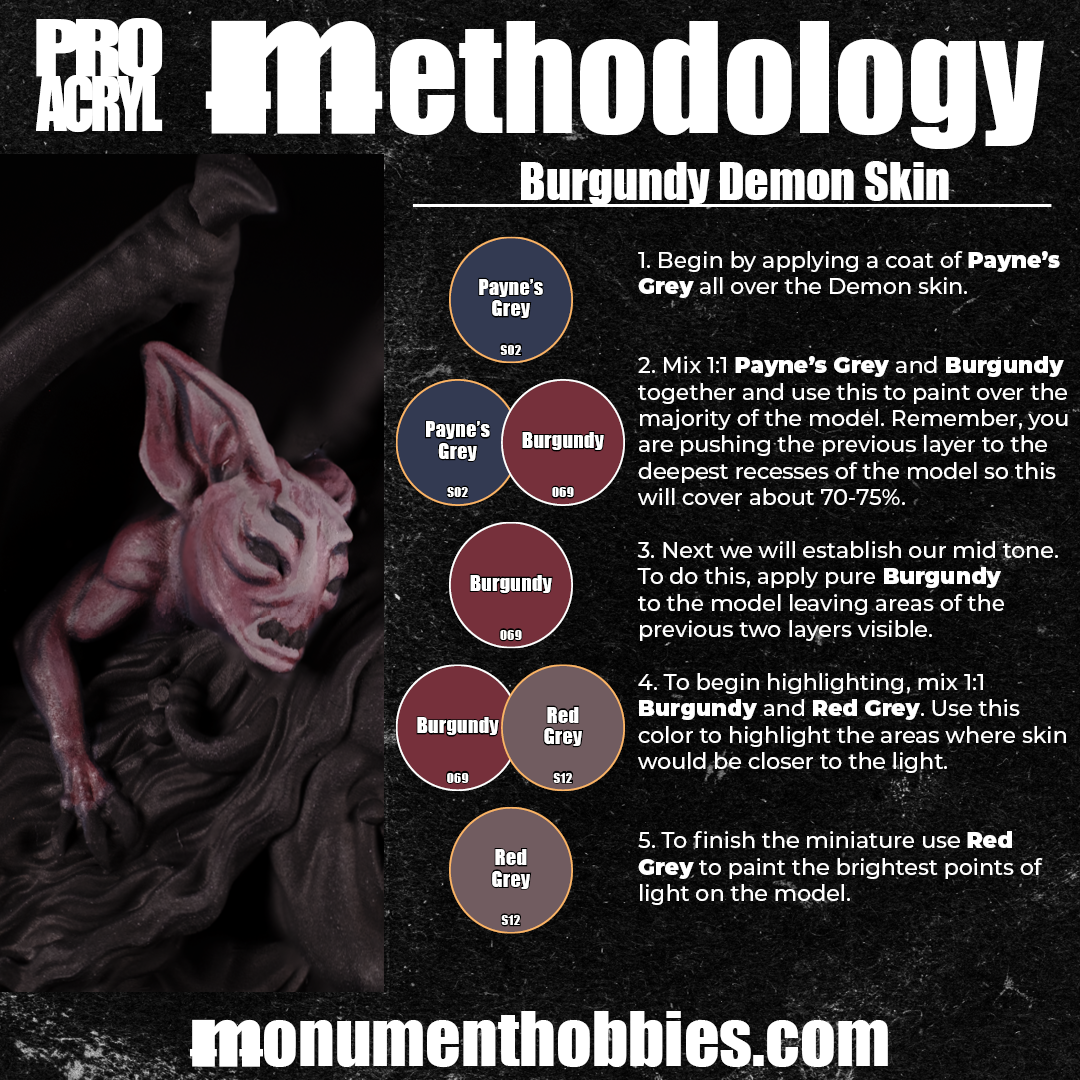 Methodology #43 - Burgundy Demon Skin