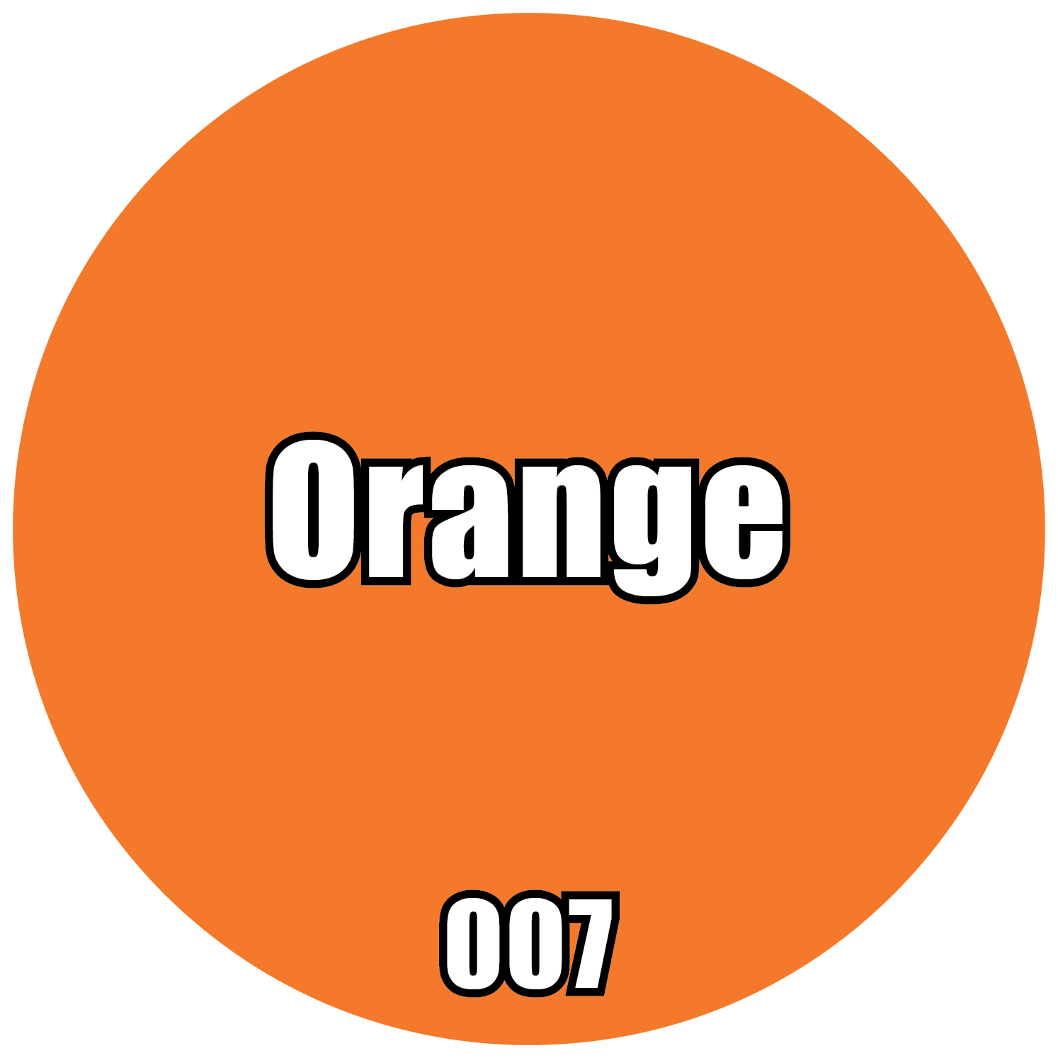 007-Pro Acryl Orange