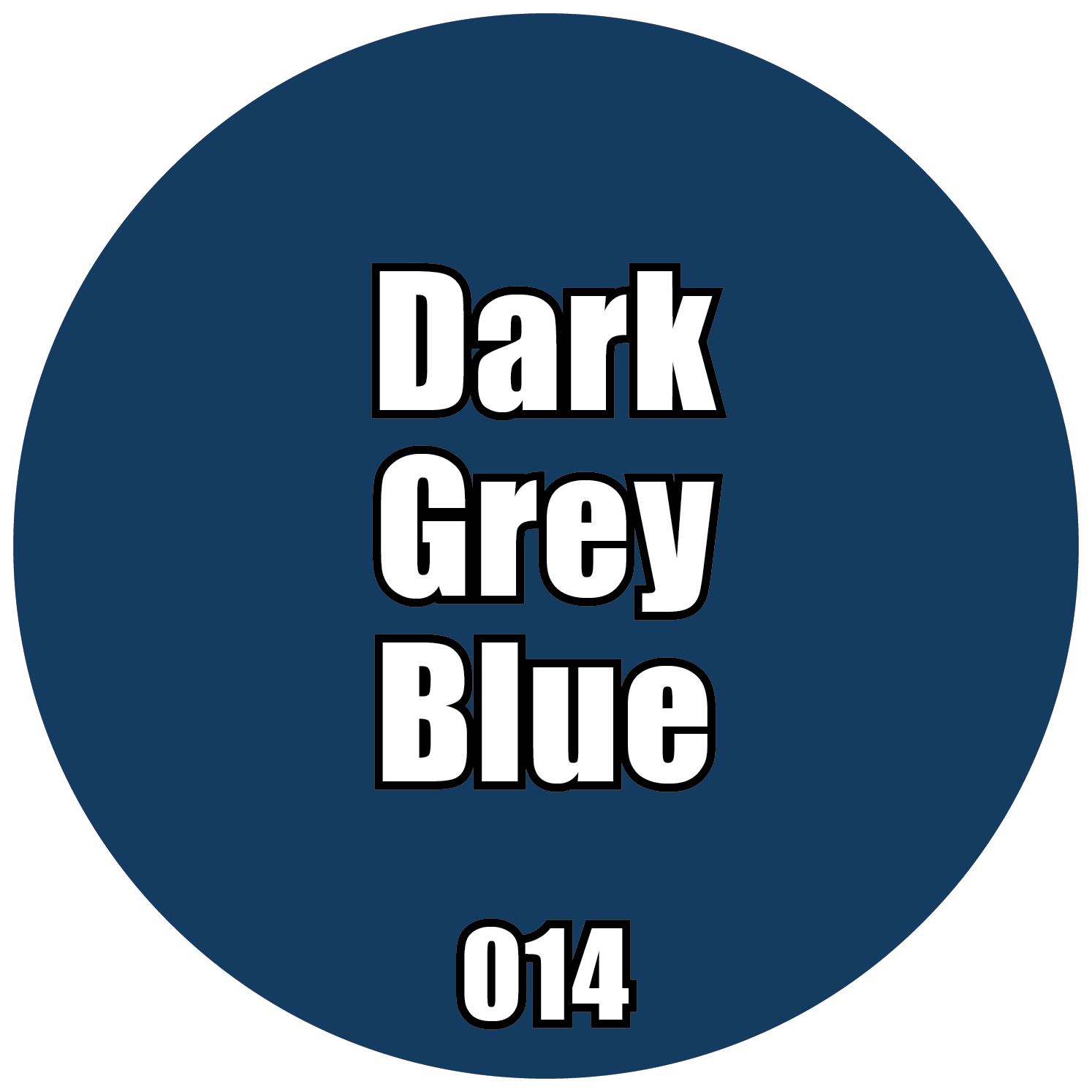 014-Pro Acryl Dark Grey Blue