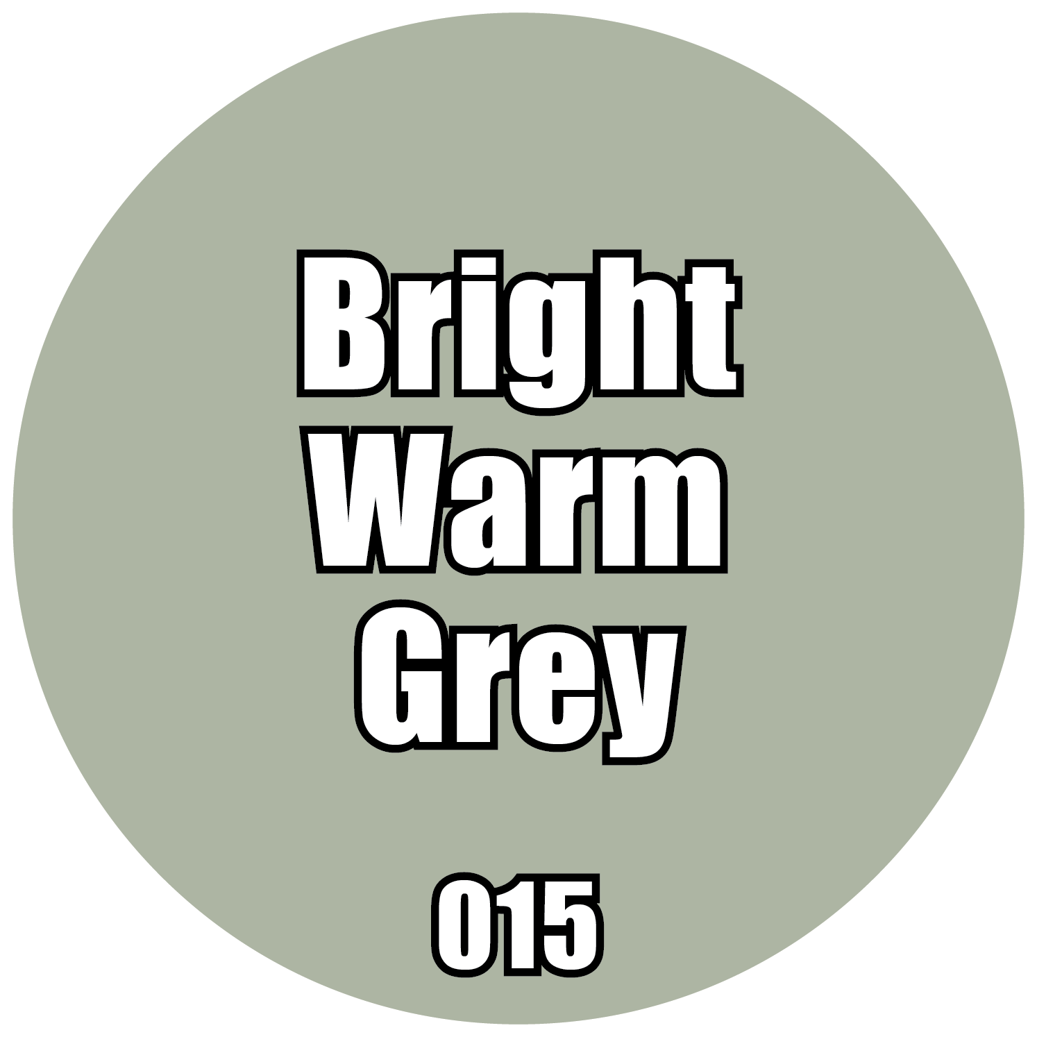 015-Pro Acryl Bright Warm Grey