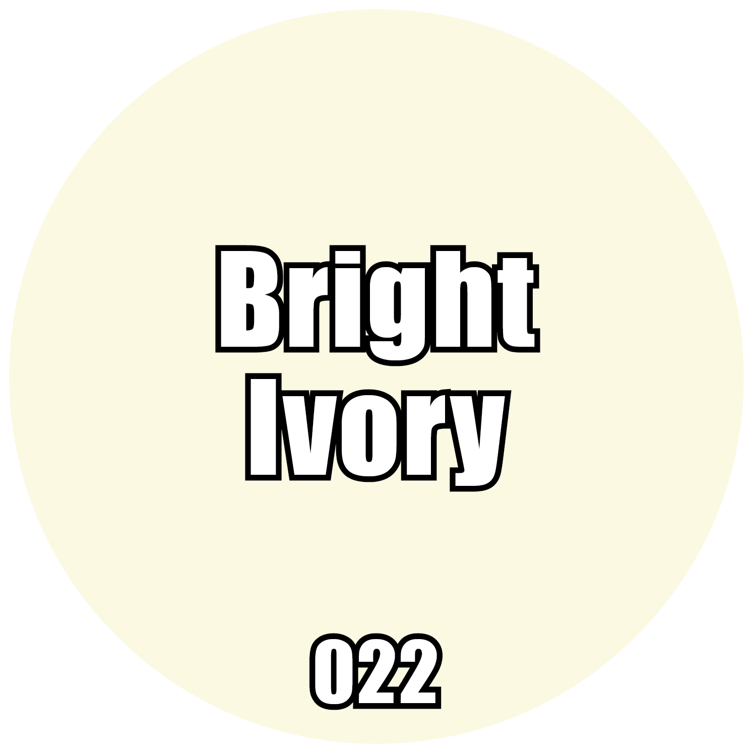 022-Pro Acryl Bright Ivory