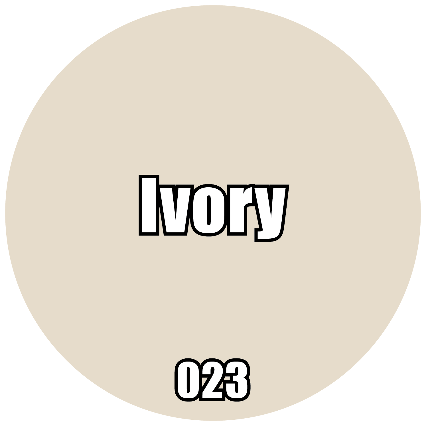 023-Pro Acryl Ivory