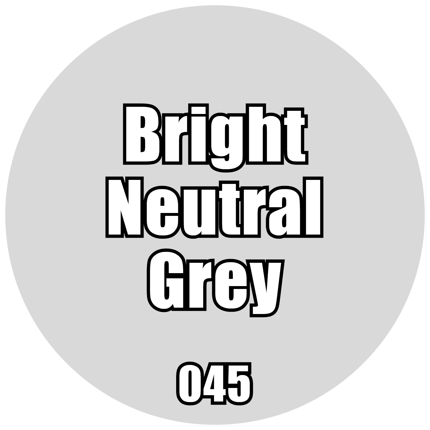 045-Pro Acryl Bright Neutral Grey