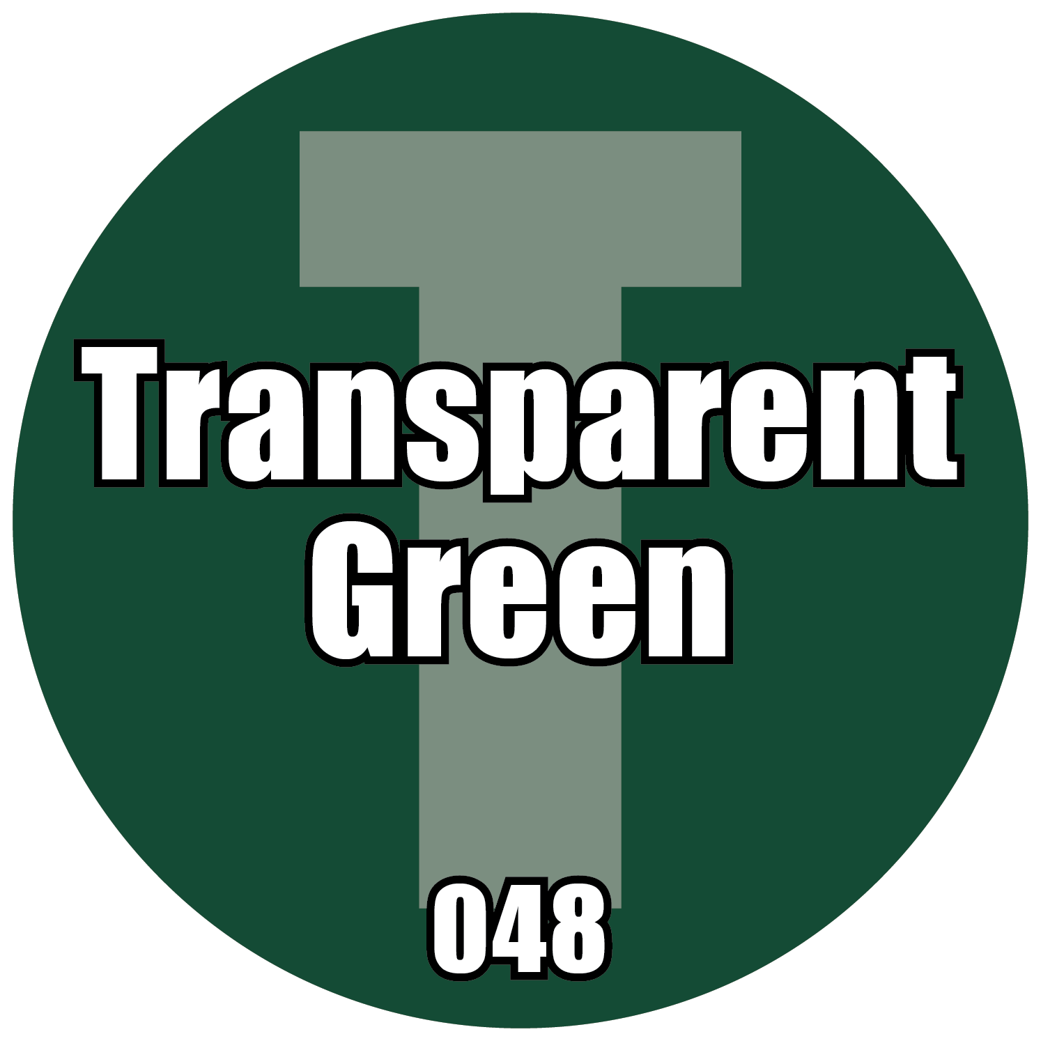 048-Pro Acryl Transparent Green
