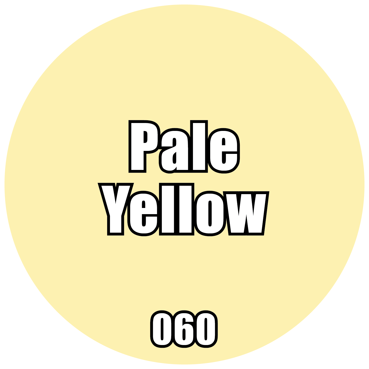 060-Pro Acryl Pale Yellow