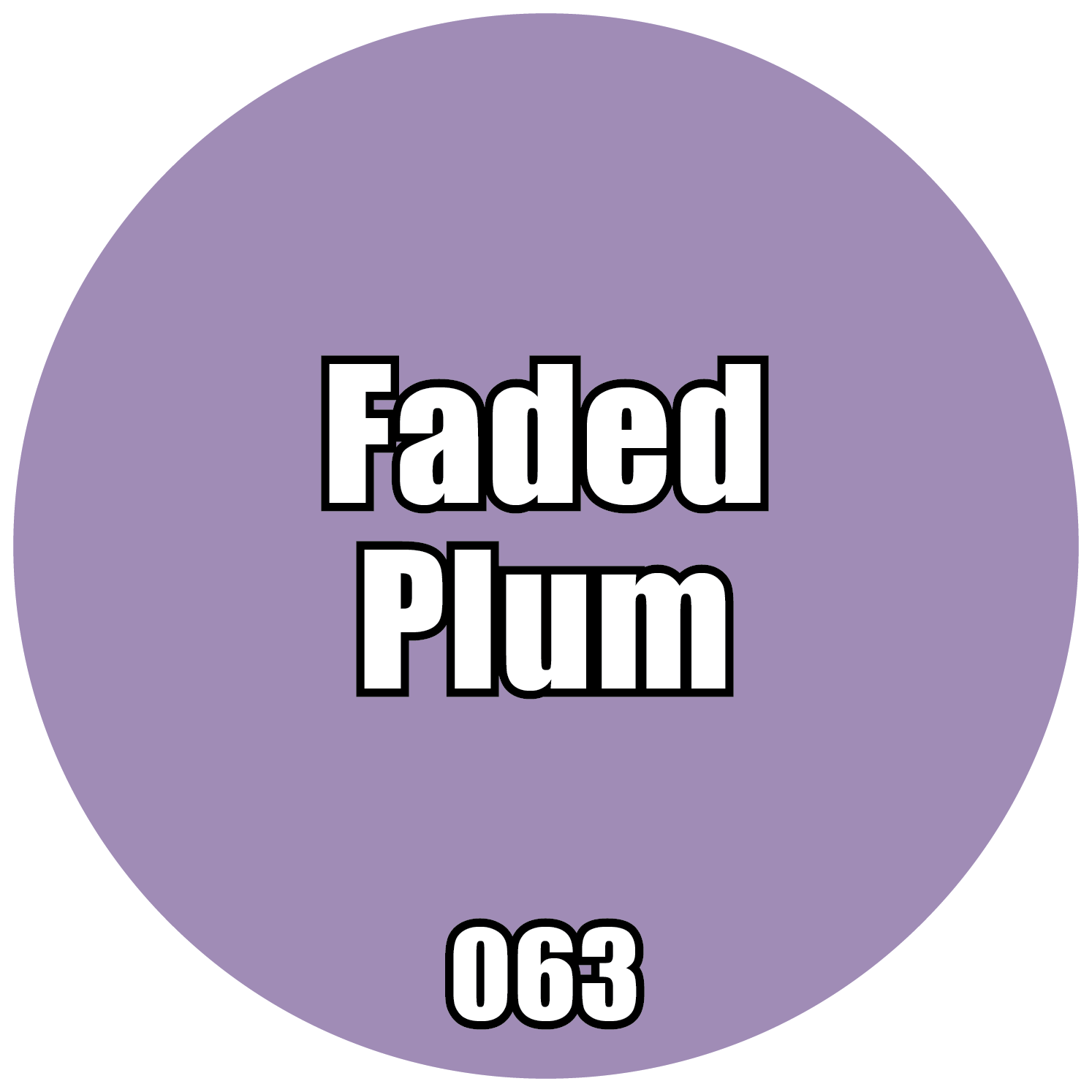 063-Pro Acryl Faded Plum