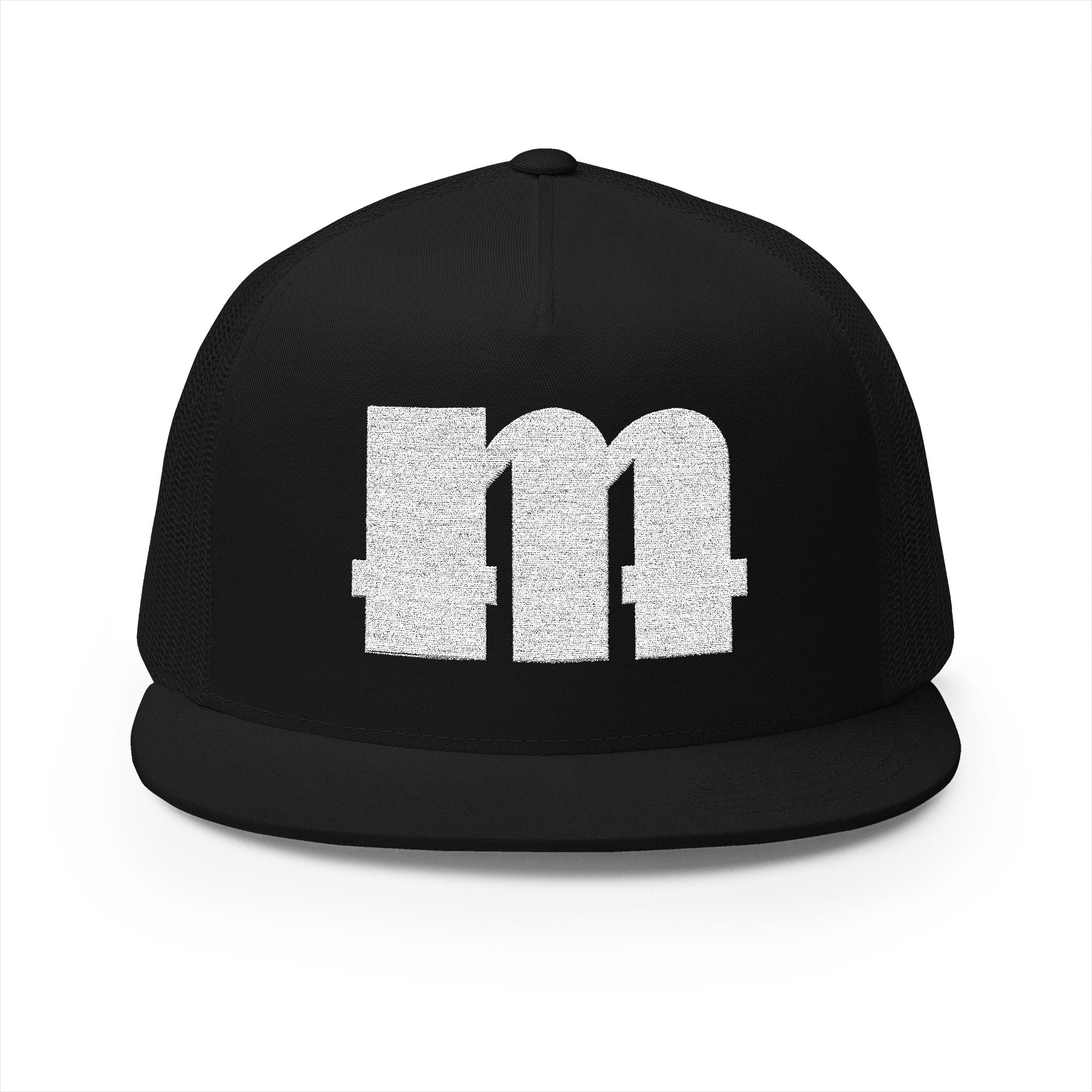 "M" 5-Panel Trucker Hat