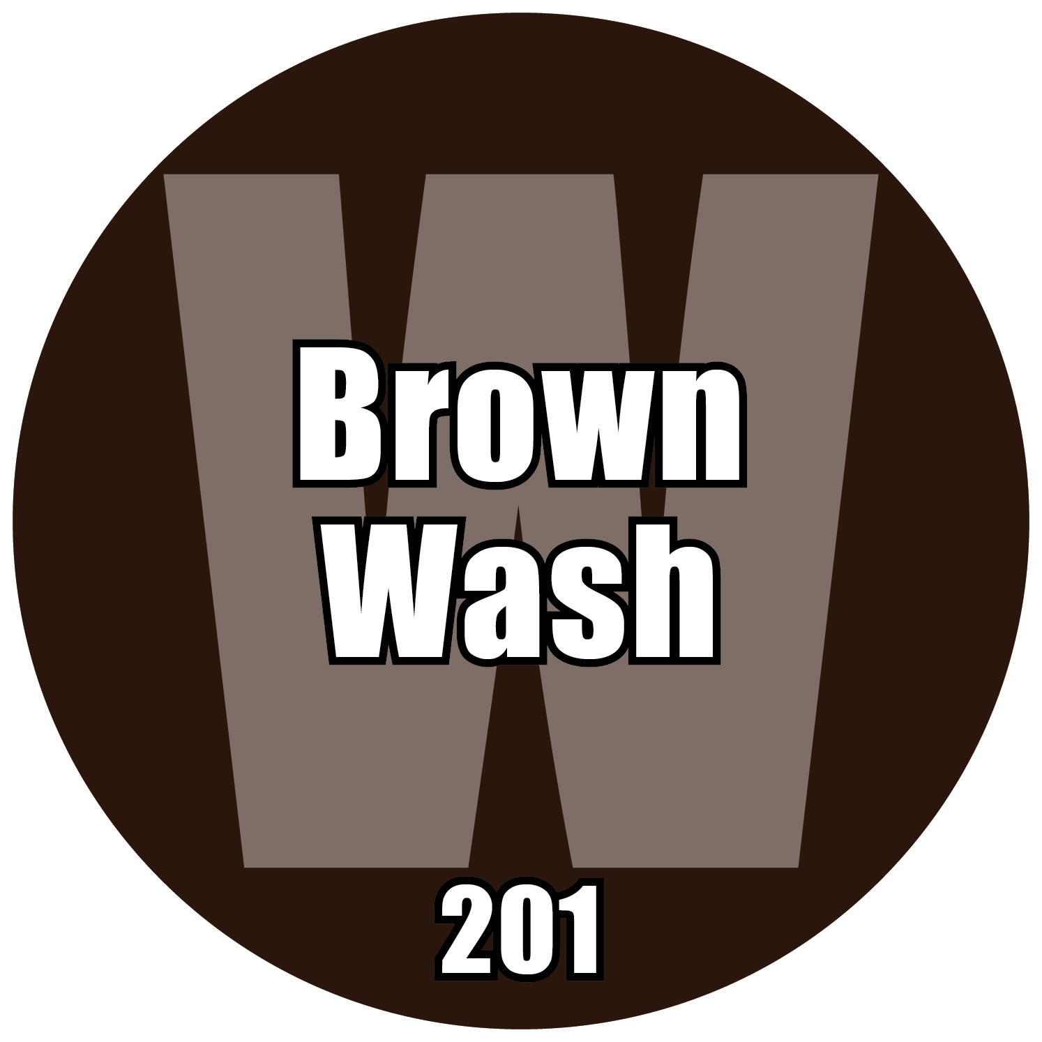201 - Pro Acryl Brown Wash