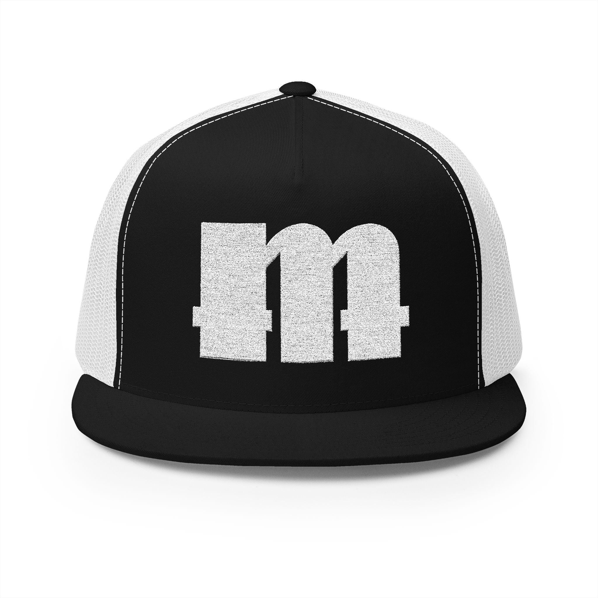 "M" 5-Panel Trucker Hat