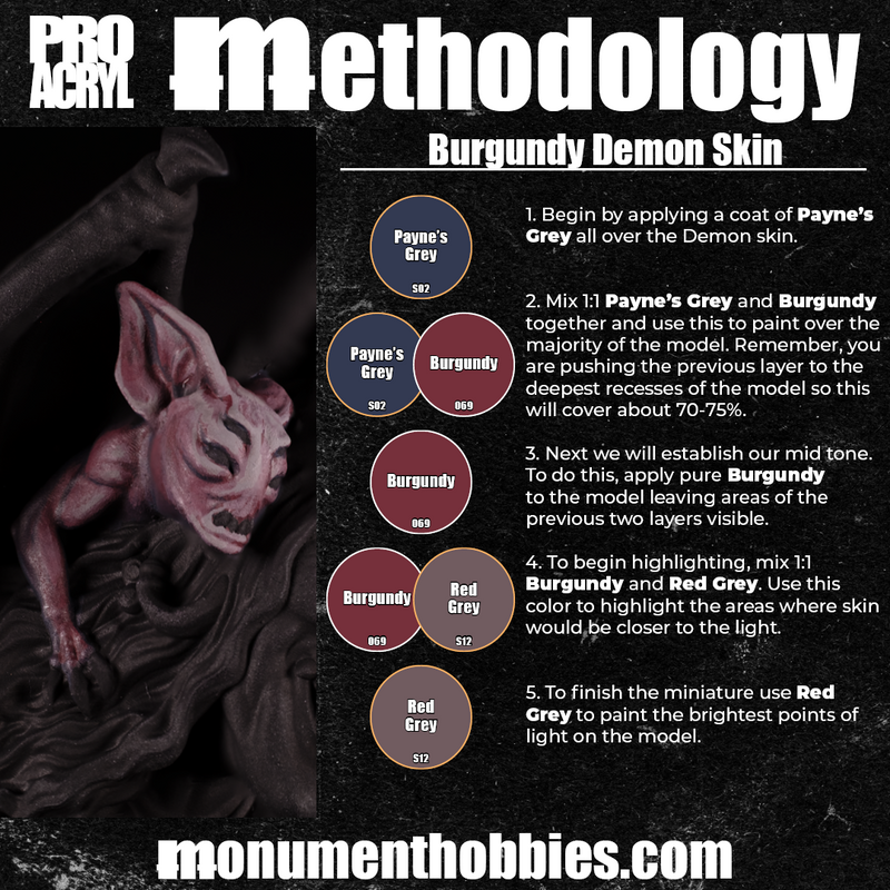 Burgundy Demon Skin