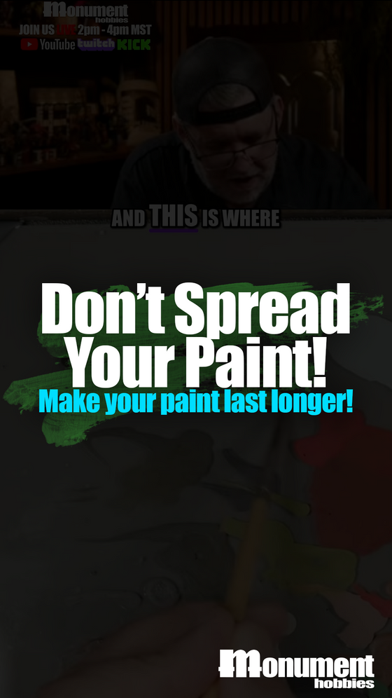 Don't Spread Your Paint Too Thin - Make it Last Longer!