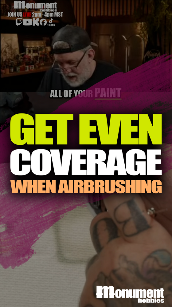 Get Even Coverage With Your Airbrush