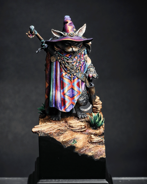 "Cat Wizard" | Artist: Kelsey Hattam