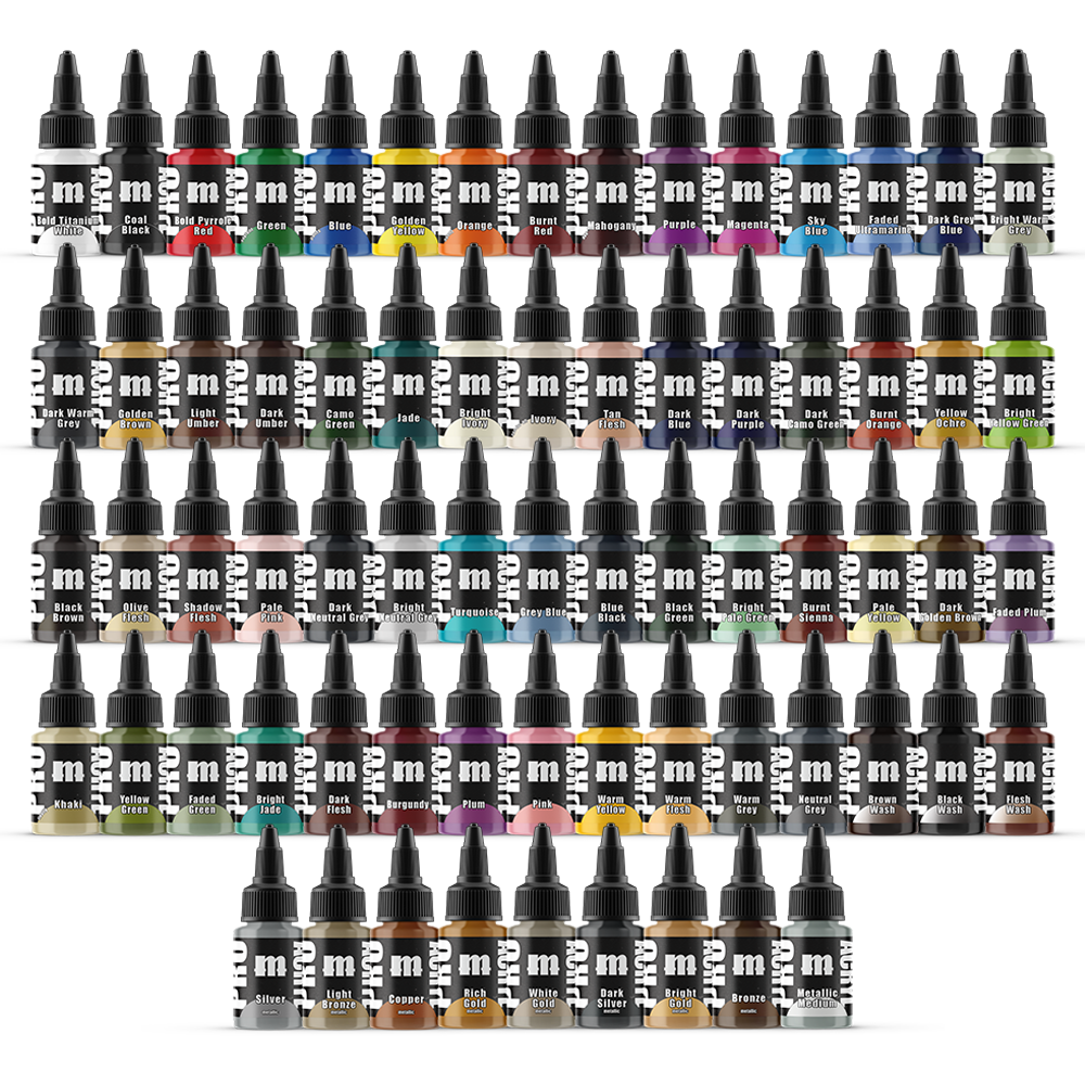 69 Color PRO Acryl Mega Set!