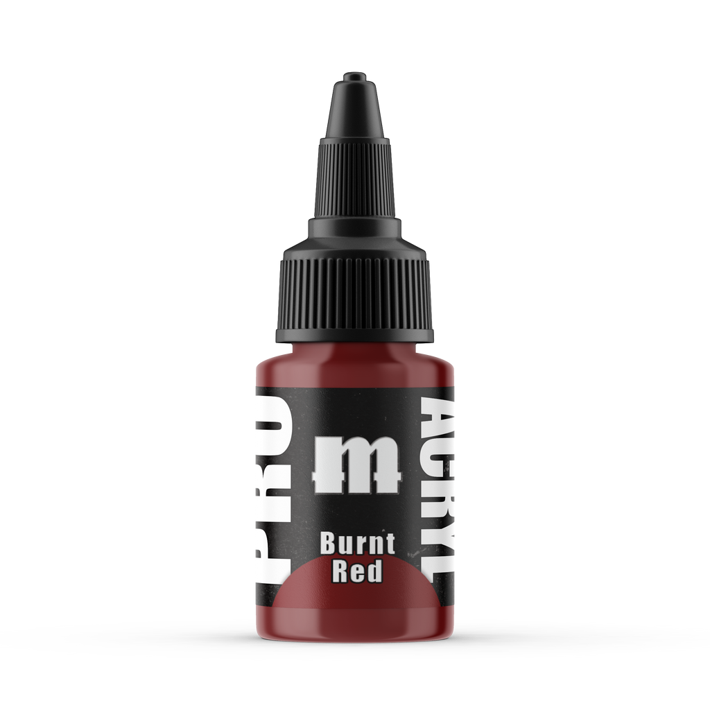 008-Pro Acryl Burnt Red