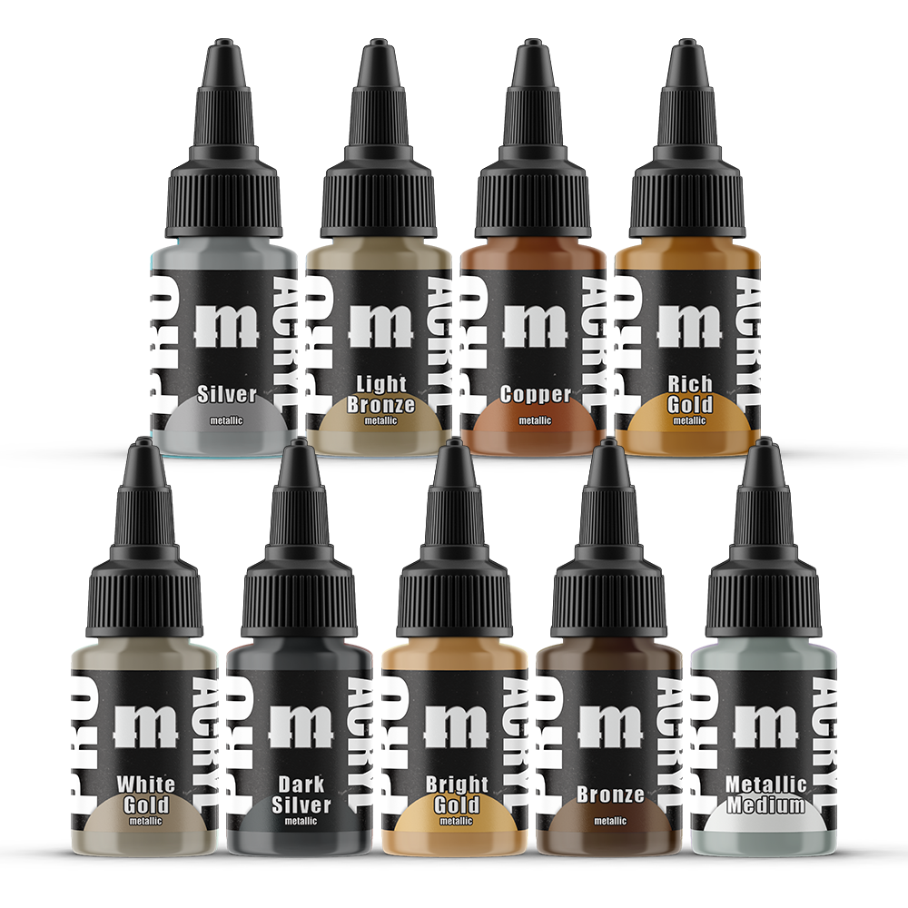 PRO Acryl Metallic Set