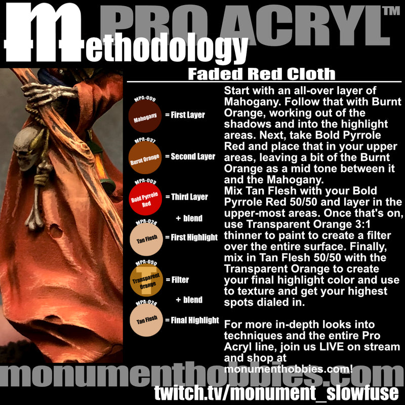 Faded Red Cloth