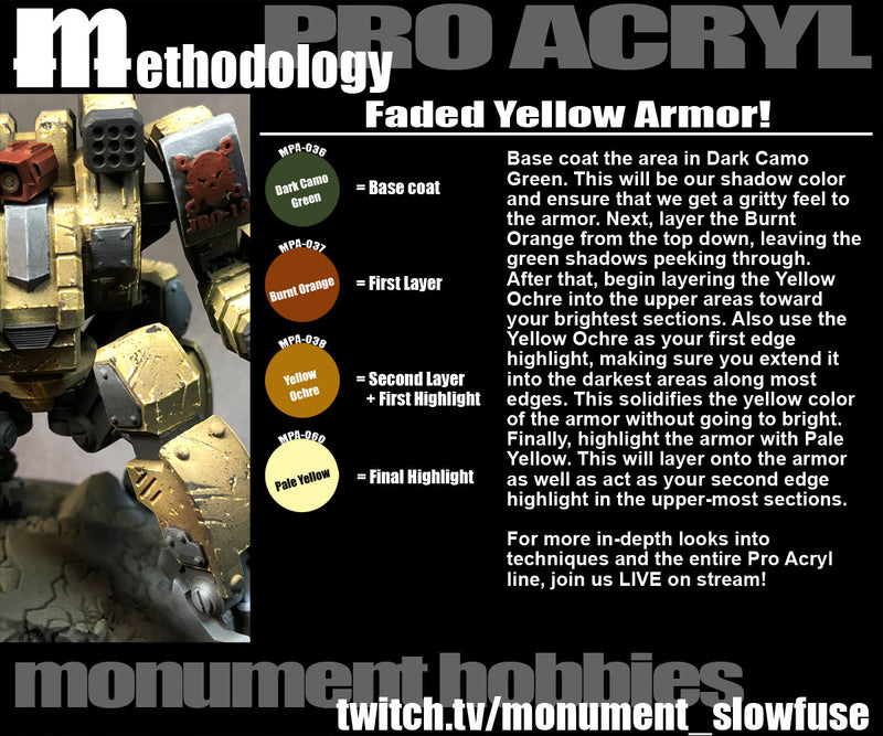Faded Yellow Armor