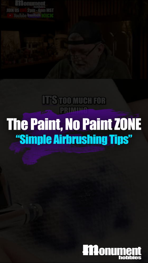 The Paint, No Paint Zone - Tips on Airbrushing
