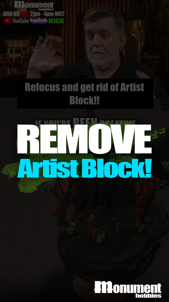Remove Artist Block When Painting Miniatures! 
