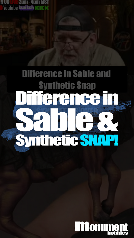 Difference in Sable and Synthetic Snap!