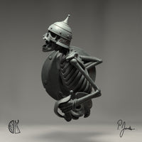 Skeleton Bust