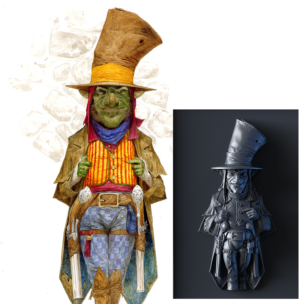 Texture Trainer Frameable #4 - Whiplash Willy