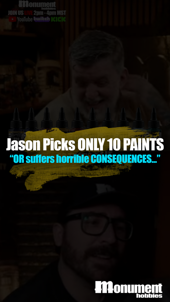 Jason Picks 10 Colors! (Or suffers the CONSEQUENCES!)