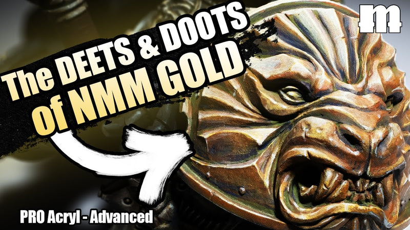 How to Paint NMM Gold