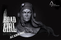 
              Road Girl Academic Bust
            