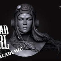 Road Girl Academic Bust